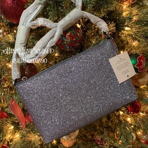 KATE SPADE JOELEY GLITTER CROSSBODY BAG